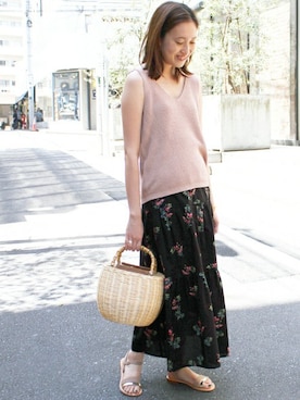 Sallyさん（レディース・162cm）の春コーディネート