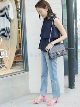 Sallyさん（レディース・162cm）の春コーディネート