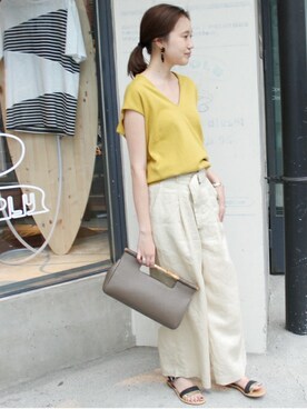 Sallyさん（レディース・162cm）の春コーディネート