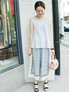 Sallyさん（レディース・162cm）の春コーディネート