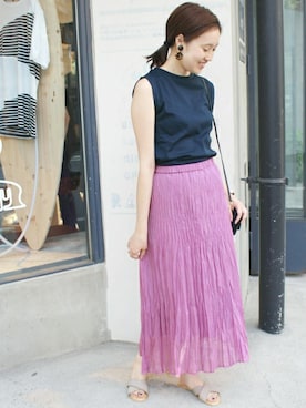 Sallyさん（レディース・162cm）の夏コーディネート