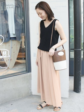 Sallyさん（レディース・162cm）の夏コーディネート