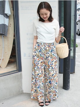 Sallyさん（レディース・162cm）の夏コーディネート