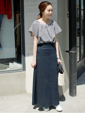 Sallyさん（レディース・162cm）の夏コーディネート