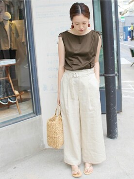 Sallyさん（レディース・162cm）の夏コーディネート