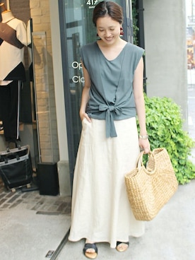 Sallyさん（レディース・162cm）の夏コーディネート