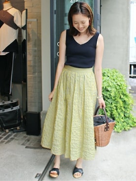 Sallyさん（レディース・162cm）の夏コーディネート