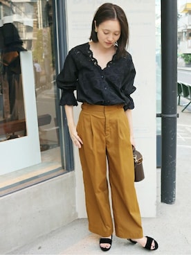 Sallyさん（レディース・162cm）の夏コーディネート