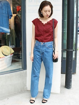 Sallyさん（レディース・162cm）の夏コーディネート