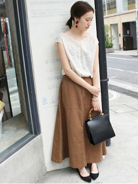 Sallyさん（レディース・162cm）の夏コーディネート