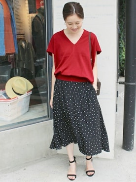 Sallyさん(レディース・162cm)の夏コーディネート