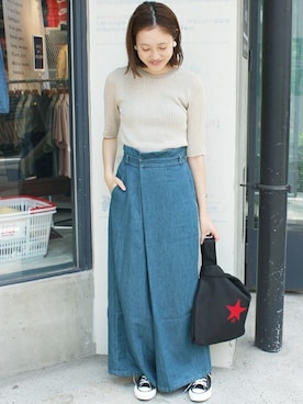 Sallyさん（レディース・162cm）の夏コーディネート