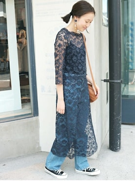 Sallyさん（レディース・162cm）の夏コーディネート