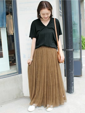 Sallyさん（レディース・162cm）の夏コーディネート