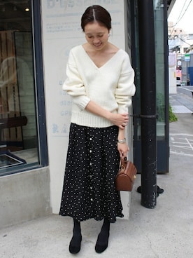 Sallyさん（レディース・162cm）の秋コーディネート