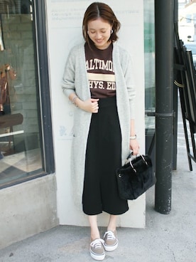 Sallyさん（レディース・162cm）の秋コーディネート