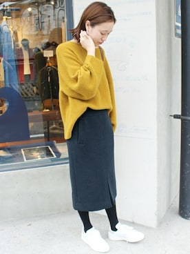 「stan smith」｜Sallyさん（レディース・162cm）の秋コーディネート