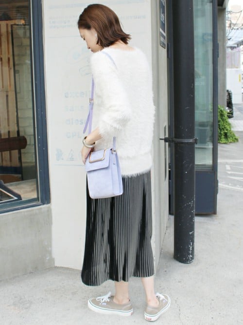 SLOBE IENA（スローブイエナ）の「フェザーヤーンプルオーバー