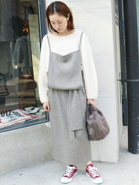 Sallyさん（レディース・162cm）の秋コーディネート