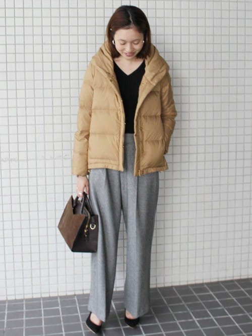 Sally Slobe Iena本社 Slobe Ienaのダウンジャケット コートを使ったコーディネート Wear