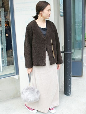 Sallyさん（レディース・162cm）の秋コーディネート