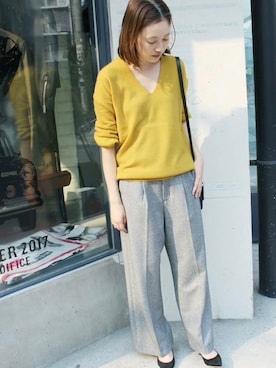 Sallyさん（レディース・162cm）の秋コーディネート