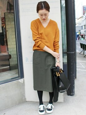 Sallyさん（レディース・162cm）の秋コーディネート