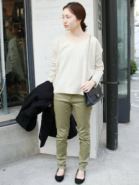 Sallyさん（レディース・162cm）の秋コーディネート