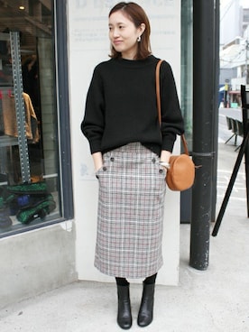 Sallyさん（レディース・162cm）の秋コーディネート