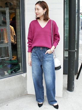 Sallyさん（レディース・162cm）の冬コーディネート