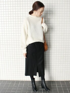 Sallyさん（レディース・162cm）の冬コーディネート