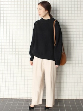 Sallyさん（レディース・162cm）の冬コーディネート