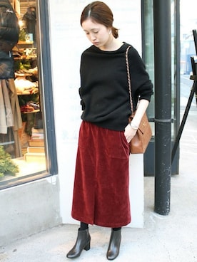 Sallyさん（レディース・162cm）の冬コーディネート