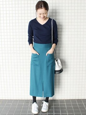 Sallyさん（レディース・162cm）の冬コーディネート