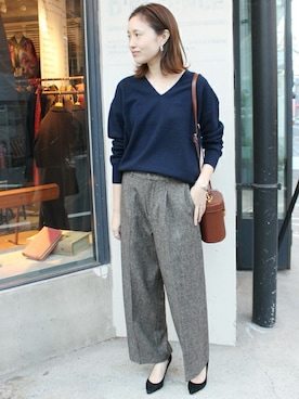 Sallyさん（レディース・162cm）の冬コーディネート