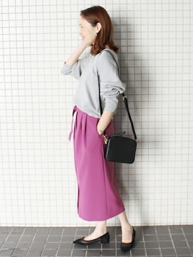 Sallyさん（レディース・162cm）の冬コーディネート