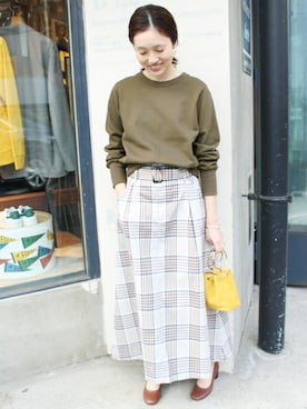 Sallyさん（レディース・162cm）の春コーディネート