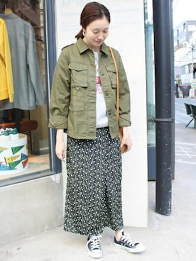 Sallyさん（レディース・162cm）の春コーディネート