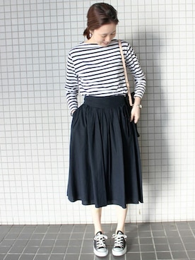 Sallyさん(レディース・162cm)の春コーディネート