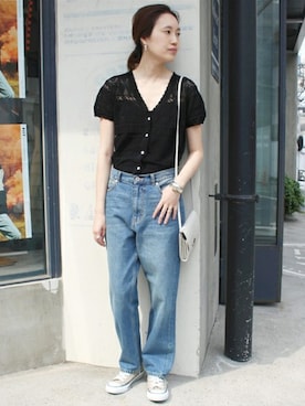 Sallyさん（レディース・162cm）の春コーディネート