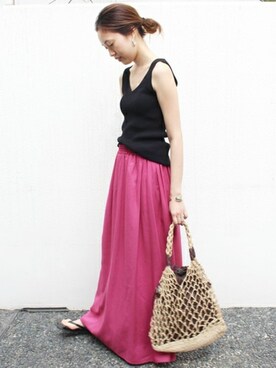 Sallyさん（レディース・162cm）の春コーディネート