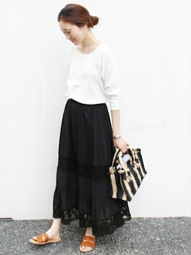 Sallyさん（レディース・162cm）の春コーディネート