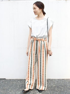 Sallyさん（レディース・162cm）の春コーディネート