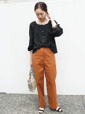 Sallyさん（レディース・162cm）の春コーディネート