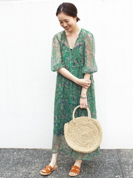 Sallyさん（レディース・162cm）の春コーディネート