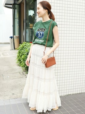 Sallyさん（レディース・162cm）の春コーディネート