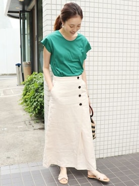 Sallyさん（レディース・162cm）の春コーディネート