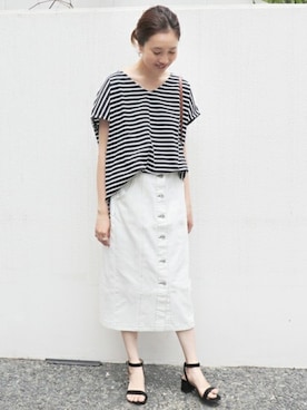 Sallyさん（レディース・162cm）の夏コーディネート