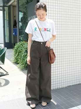 Sallyさん（レディース・162cm）の夏コーディネート