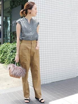 Sallyさん（レディース・162cm）の夏コーディネート